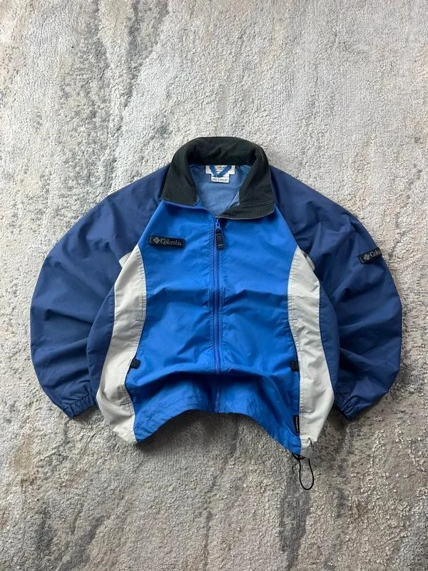 Columbia Windbreaker Zip up Track Jacket Size S